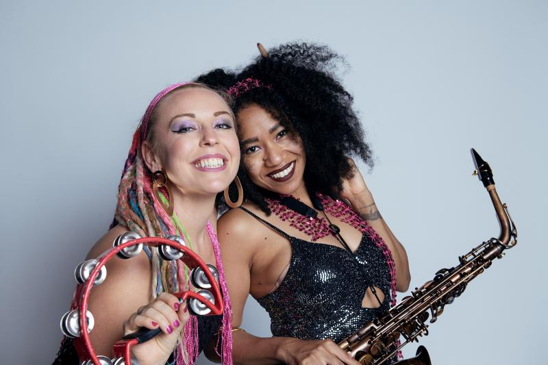 Wedding entertainment duo